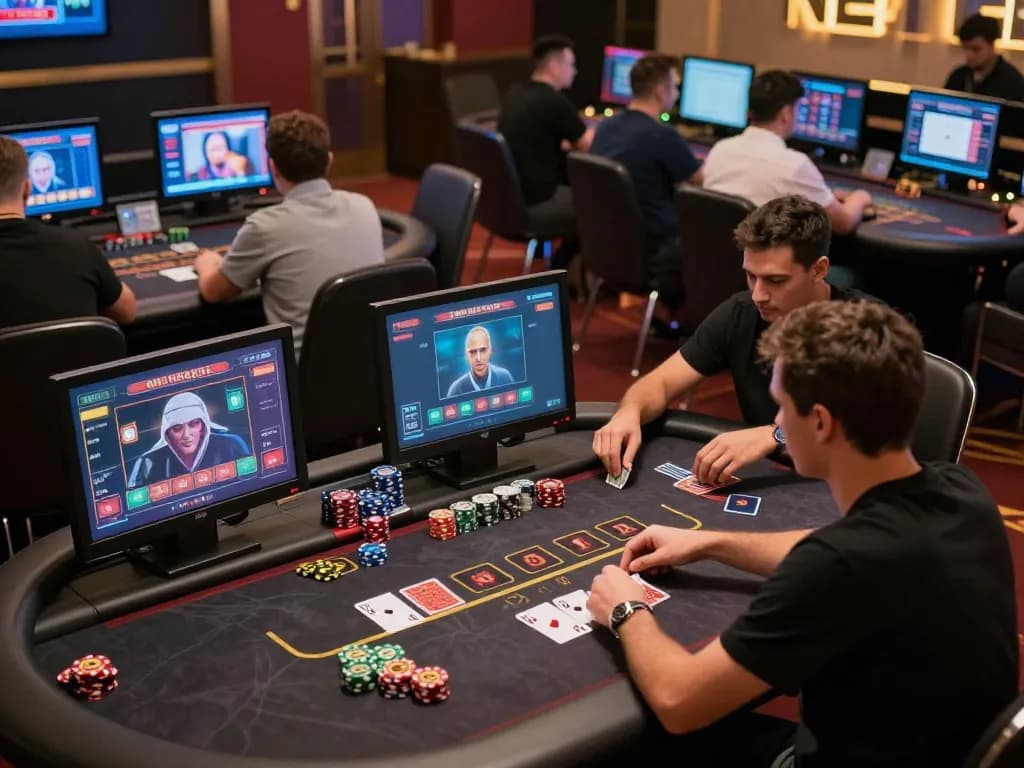 Experience online gaming at NET88 with dynamic dealer interactions and immersive atmosphere.