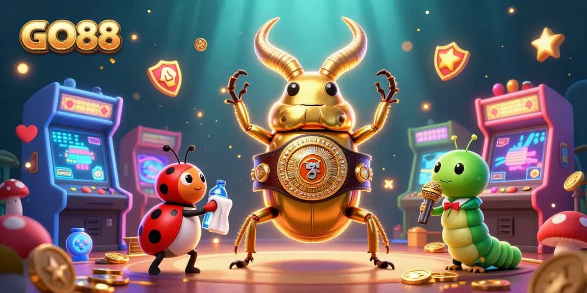 Experience exciting gaming adventures with GO88's vibrant characters and action-packed casino gameplay.