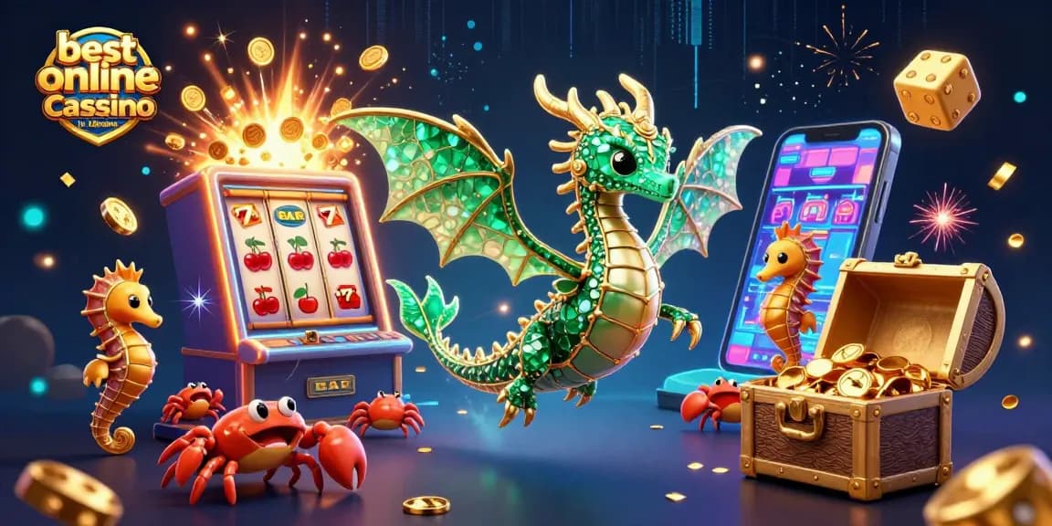 Experience thrilling gameplay at the best online casino in Ukraine with exciting slot machines and colorful casino elements.