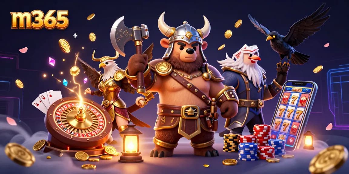 Win big with m365 online casino featuring Viking themes and dynamic gaming elements.
