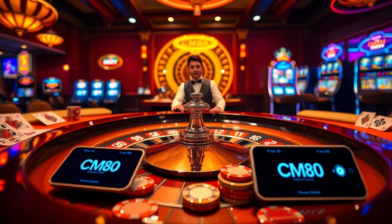 Experience CM88 with exciting casino games and vibrant betting action.