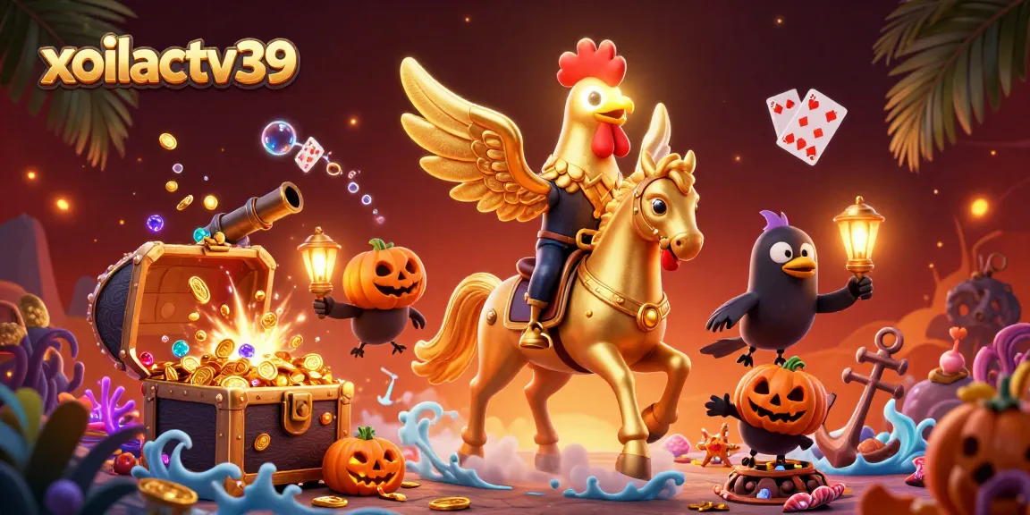 Experience the thrill of xoilactv39 in a vibrant, dynamic midnight casino scene.