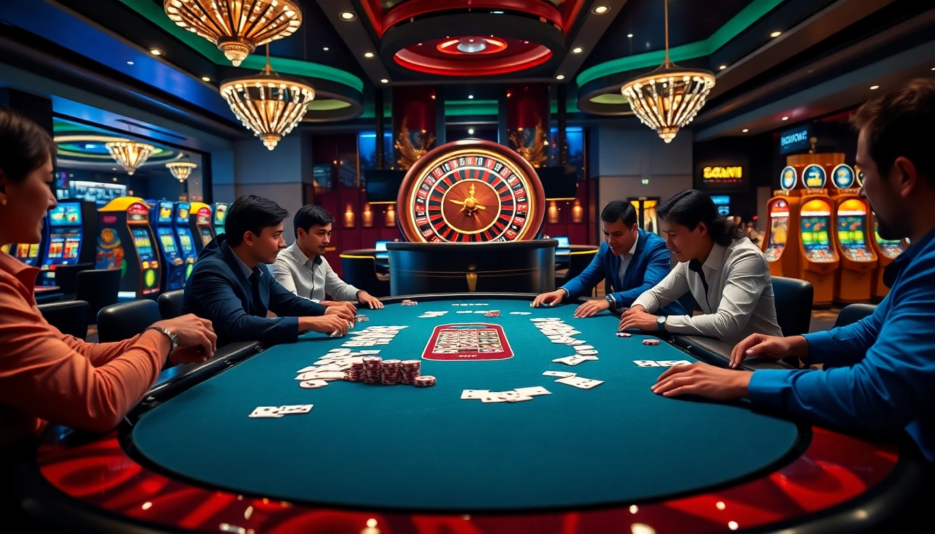 Experience the thrill of gambling at https://789win.associates/, featuring a high-stakes poker game and dynamic casino atmosphere.