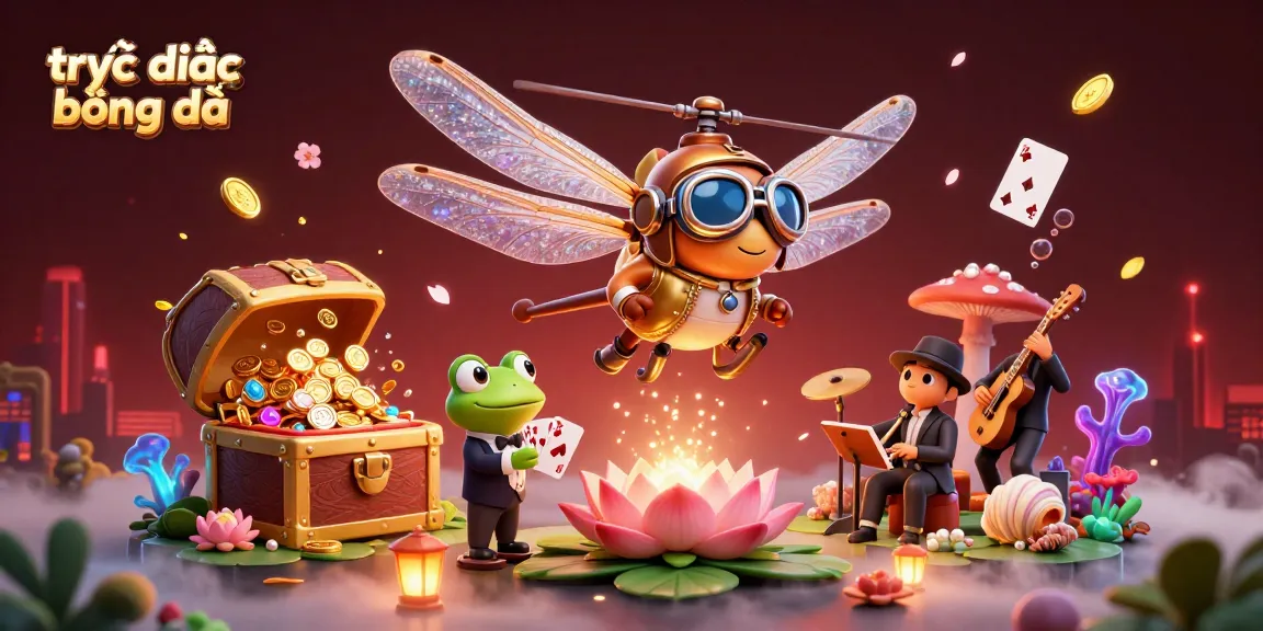 Experience trực tiếp bóng đá with vibrant scenes of a lively casino and dynamic characters interacting.