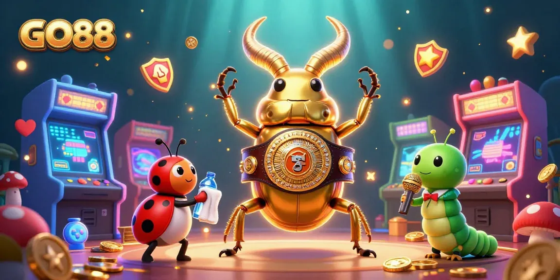 Experience exciting gaming adventures with GO88's vibrant characters and action-packed casino gameplay.