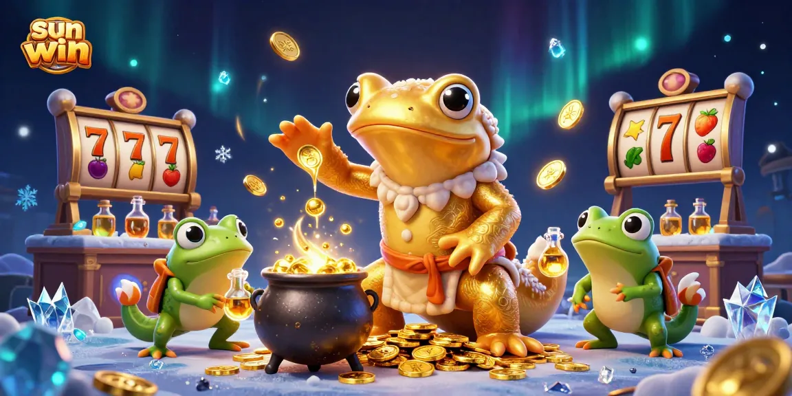 Engage in exhilarating wins at sun-win with captivating slot reels and mystical alchemical transformation.