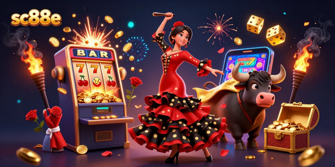 Experience thrilling wins at sc88e with a vibrant casino scene featuring dynamic characters and exciting game elements.
