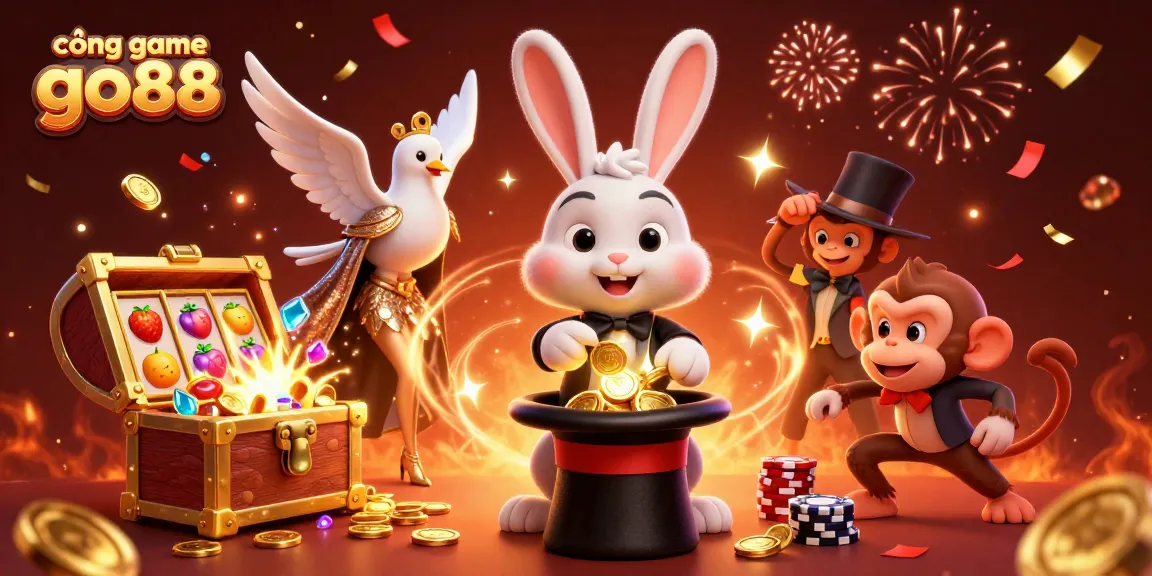 Experience exciting wins at cổng game go88 with magical moments and abundant treasures.
