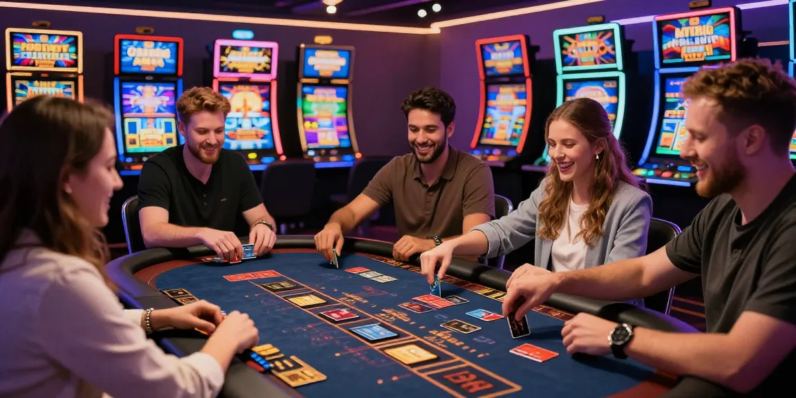 Players enjoying exciting games at trusted credit card casinos from https://chps.org.uk with vibrant atmosphere and engaging promotions.