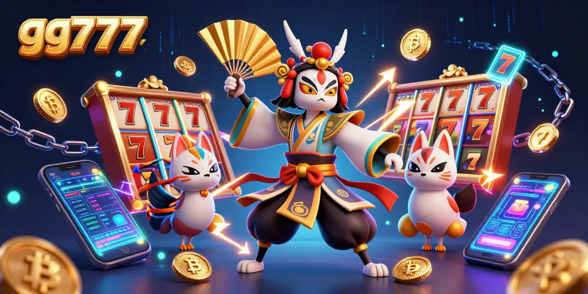 Engage with exciting slot games at gg777 featuring vibrant characters and dynamic cryptocurrency elements.