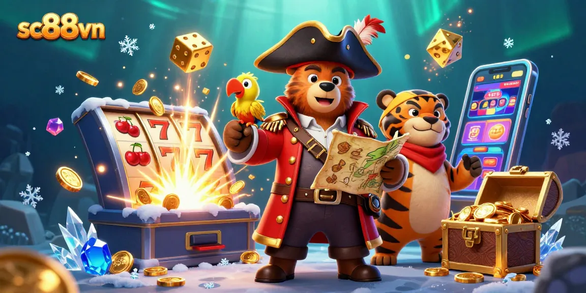 Join the fun at sc88vn with a vibrant casino scene featuring exciting slots and thrilling adventures.