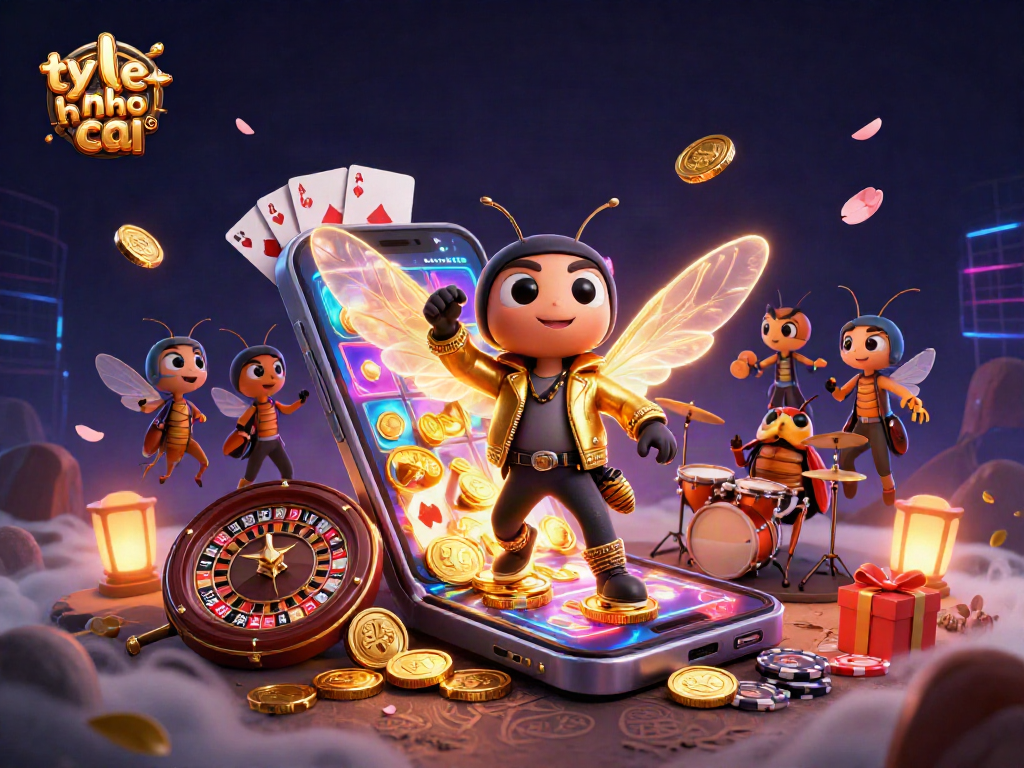 Experience engaging ty le keo nha cai visuals with spirited characters set in a dynamic casino scene.